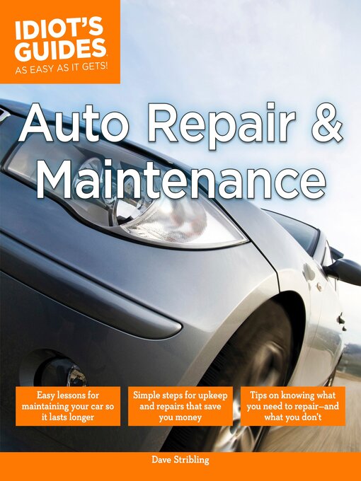 Title details for Auto Repair and Maintenance by Dave Stribling - Wait list